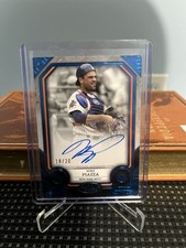2024 Topps Tier One Auto Mike Piazza T1AMP Blue Foil /20 NY Mets Legend HOF