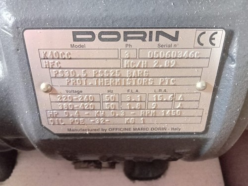 Dorin k40cc 4hp - -,