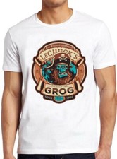Grog Ghost Pirate Monkey Island Lechuck's Brewery Cool Gift Tee T Shirt 2155
