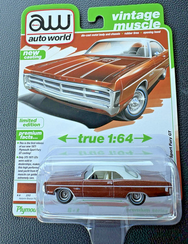 Auto world 1971 plymouth sport - auto,
