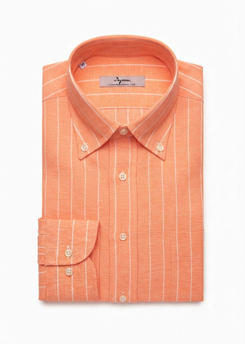 Camicia misto lino - , cotone