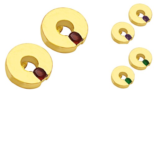 Borchie pietre preziose