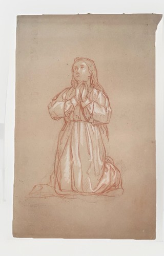 Disegni sanguigna madonna - a,