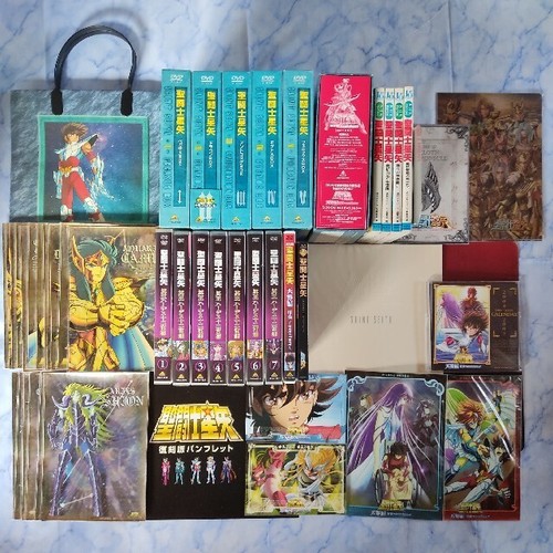Saint seiya dvd box - saint, dvd-box