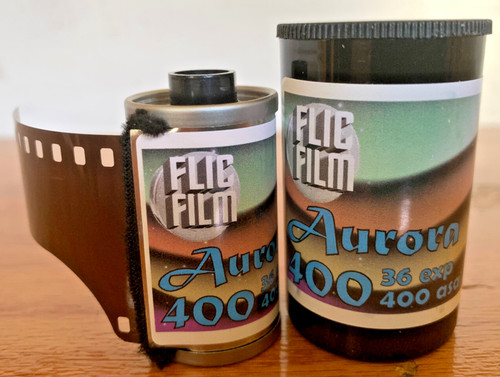 Pellicola aurora 400 - flic, 35mm