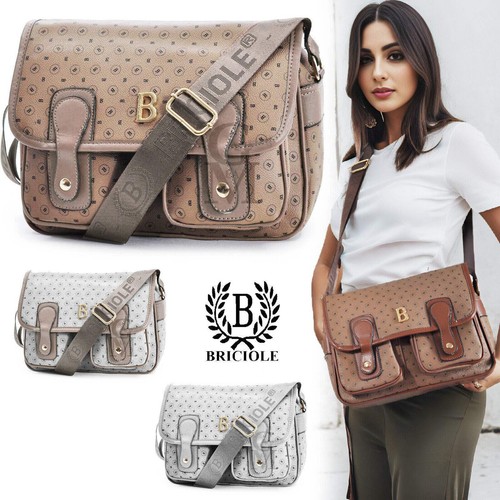 Borsa firmata briciole - borsa, beige