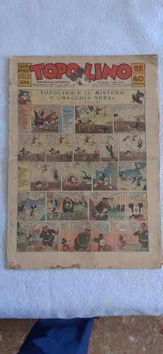 Topolino giornale anno 1939 - giornale,