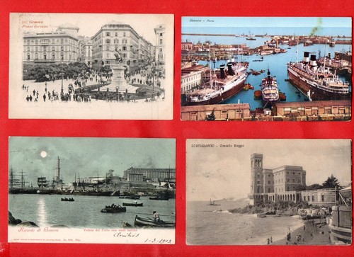 Genova lotto 50 cartoline - genova,