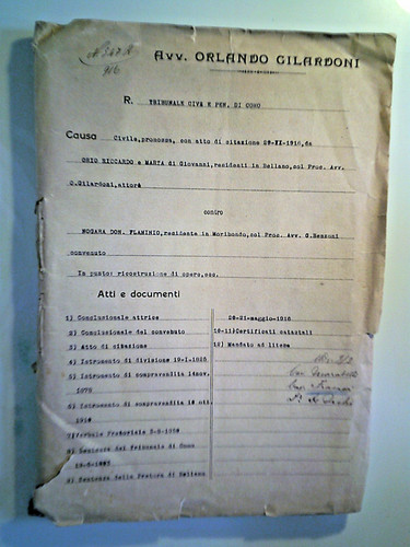 Fascicolo avv orlando - fascicolo,
