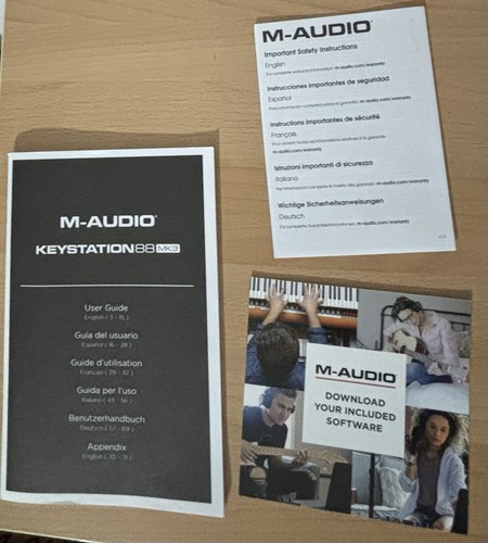Audio keystation mk3 - m-audio, 88