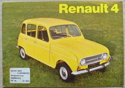 Brochure vendita auto renault - auto,