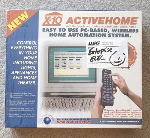 X10 activehome sistema - x10, di