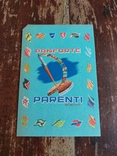TAGLIANDO DA COMPILARE ACQUISTO PANFORTE PARENTI SIENA 1953/54 