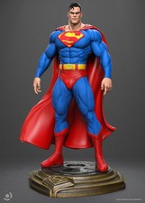 Statua in resina 3D Superman -
