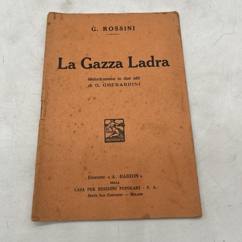 Gazza ladra melodramma - ladra,, in