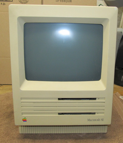 Vintage apple macintosh - apple, se