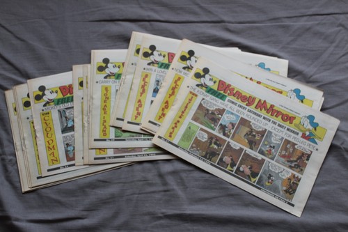 Disney mirror newspaper comic - disney,