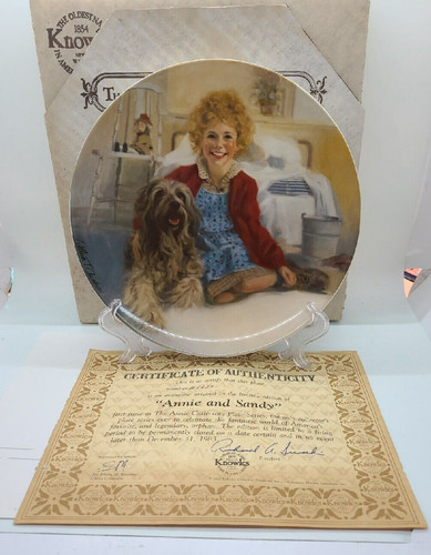 Knowles collector plate annie - collector,