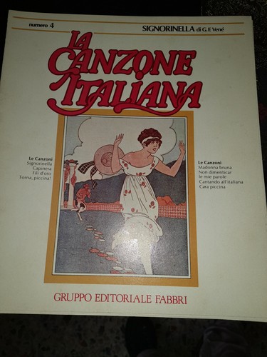 Canzone italiana fascicolo - canzone, italiana-fascicolo