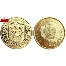 Poland 50 x 2 zloty 2004 voivodato Bassa Slesia SACCHETTO - BEG!!