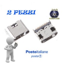 2 PEZZI CONNETTORE RICARICA