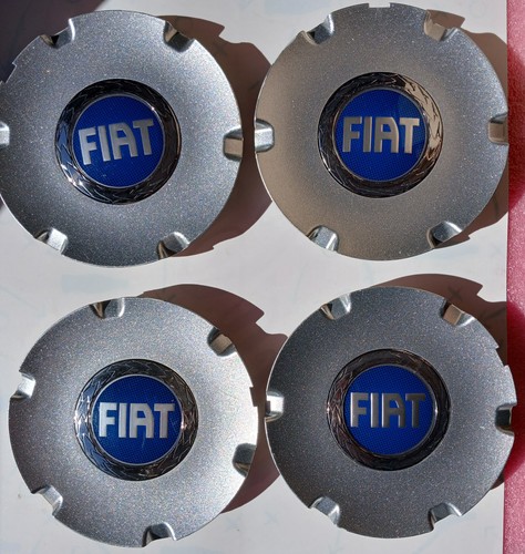 Coprimozzo logo blu orig fiat - coprimozzo,