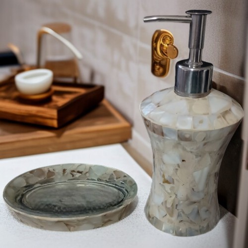 Set bagno vintage capiz shell - set,
