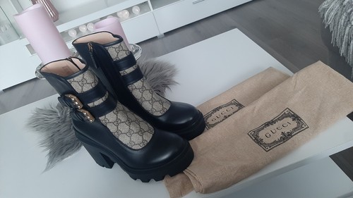 Stivali con tacco gucci - con,