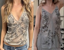 Zara grigio chiaro tulle - grigio,