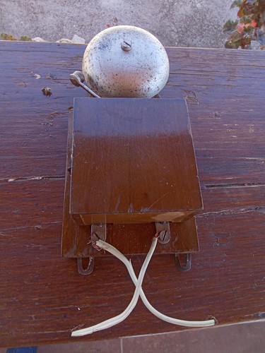 Antico campanello elettrico - campanello,