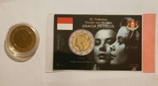 Monaco 2 euro 2007 Grace Kelly Essai sonda incl. coincard