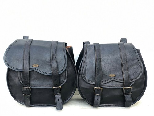 Sella moto borse pelle - 2,