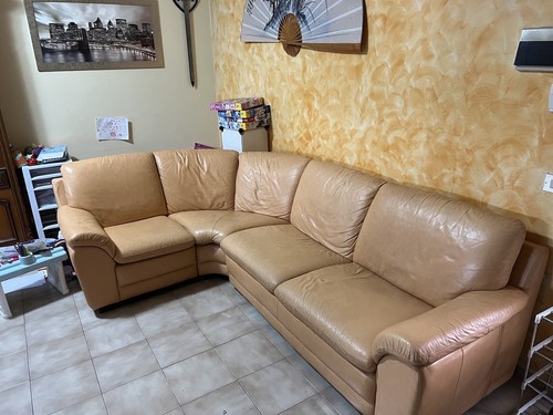 Divano angolare pelle - angolare,