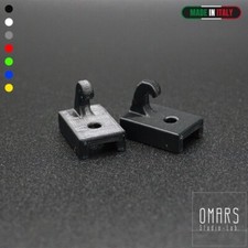 2x Ganci Zanzariera Antinfortunistico IRS PRIMA VERSIONE a Scorrimento Laterale