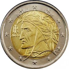 Moneta Coin ITALIA - 2 euro - anno 2020 - "DANTE ALIGHIERI" - FDC rotolino orig.