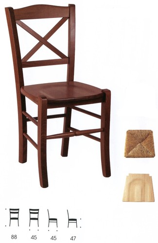 Sedie legno massello - in,