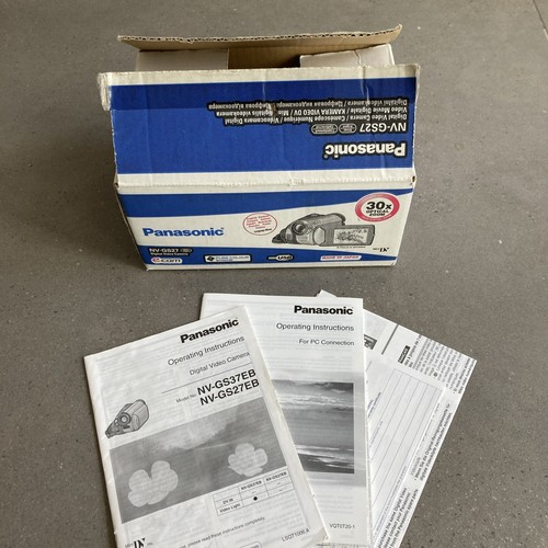 Panasonic gs27eb gs37eb - nv-gs27eb,