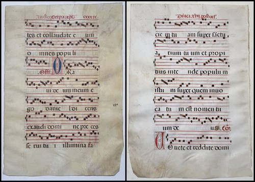 Antifonario pergamena - antifonario,