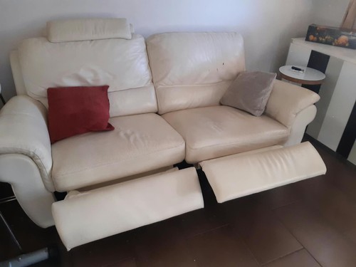 Divano posti pelle marca - divano,