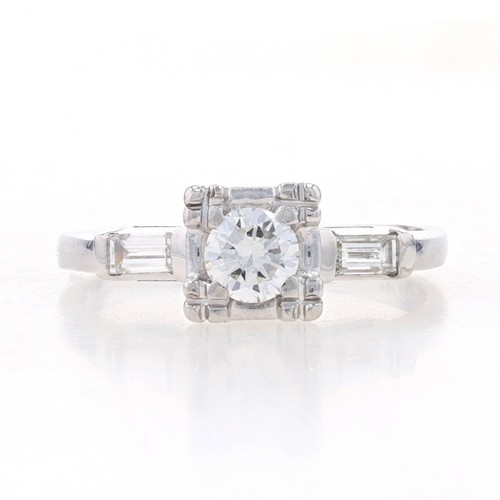 Oro bianco diamante - oro, vintage