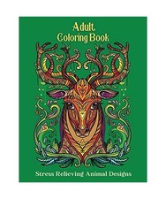 Adult Coloring Book, Stress