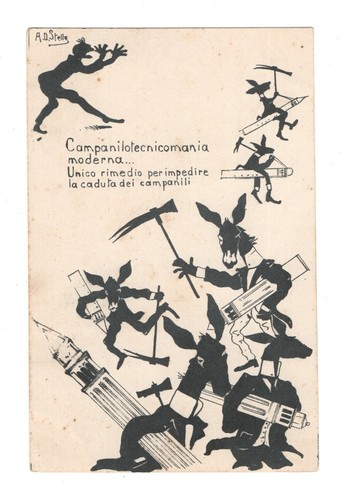 Stella italia cartolina - a.d.,
