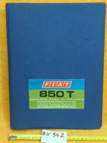 Fiat 850 catalogo - t, parti