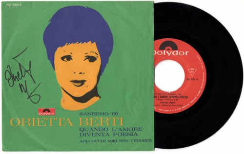 Orietta berti vinile 45 - lp,