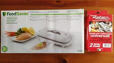 FoodSaver V1020 Sistema di confezionamento Sottovuoto + 2 Rotoli 20cm x 600cm