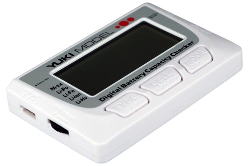 Yuki model lipo checker 8s - model, 1-8s