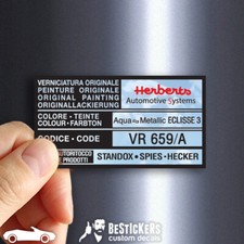 1 Adesivo etichetta Alfa