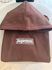 Supreme bandana box felpa - supreme, con