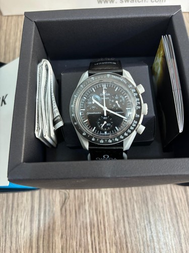 Omega swatch moonwatch - x,