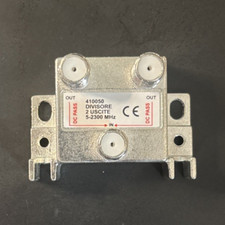 divisore partitore 2 uscite Geser 410050 5-2300 Mhz